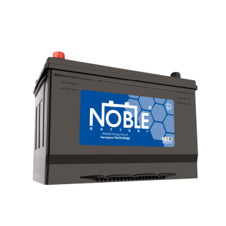 باتری 90 آمپر پایه بلند قطب راست نوبل
