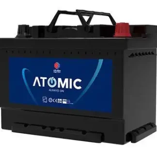 باتری 70 آمپر پایه بلند قطب چپ اتمیک