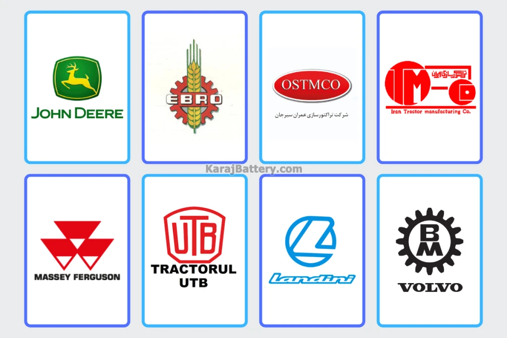 نصب باتری تراکتور